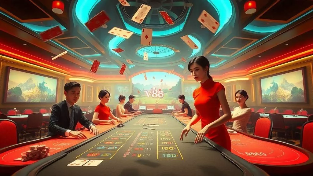 Casino live dealer VK88 – Đổi mới trải nghiệm casino trực tuyến